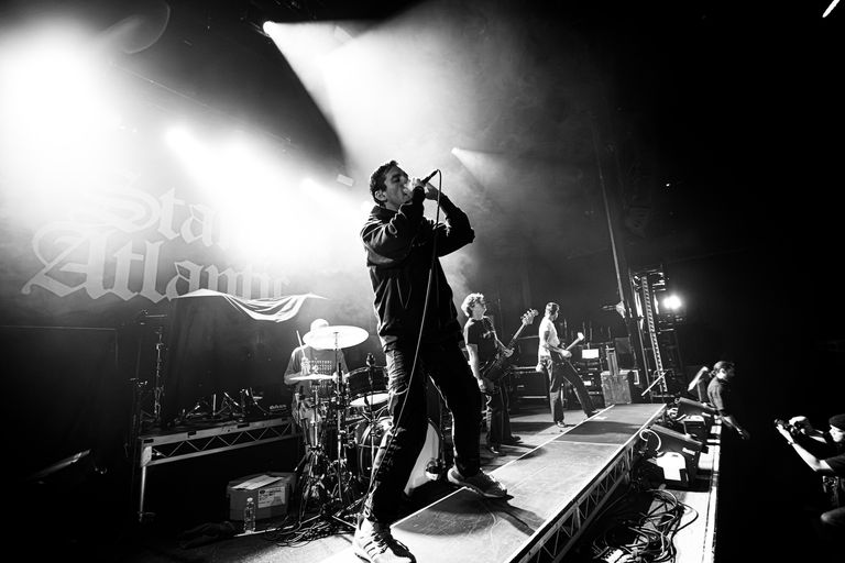 Knuckle Puck performing at Hindley Street Music Hall in Adelaide 
